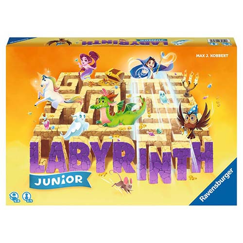 NEW & SEALED! JUNIOR LABYRINTH GAME SEARCH FOR TREASURE IN THE LABYRINTH 