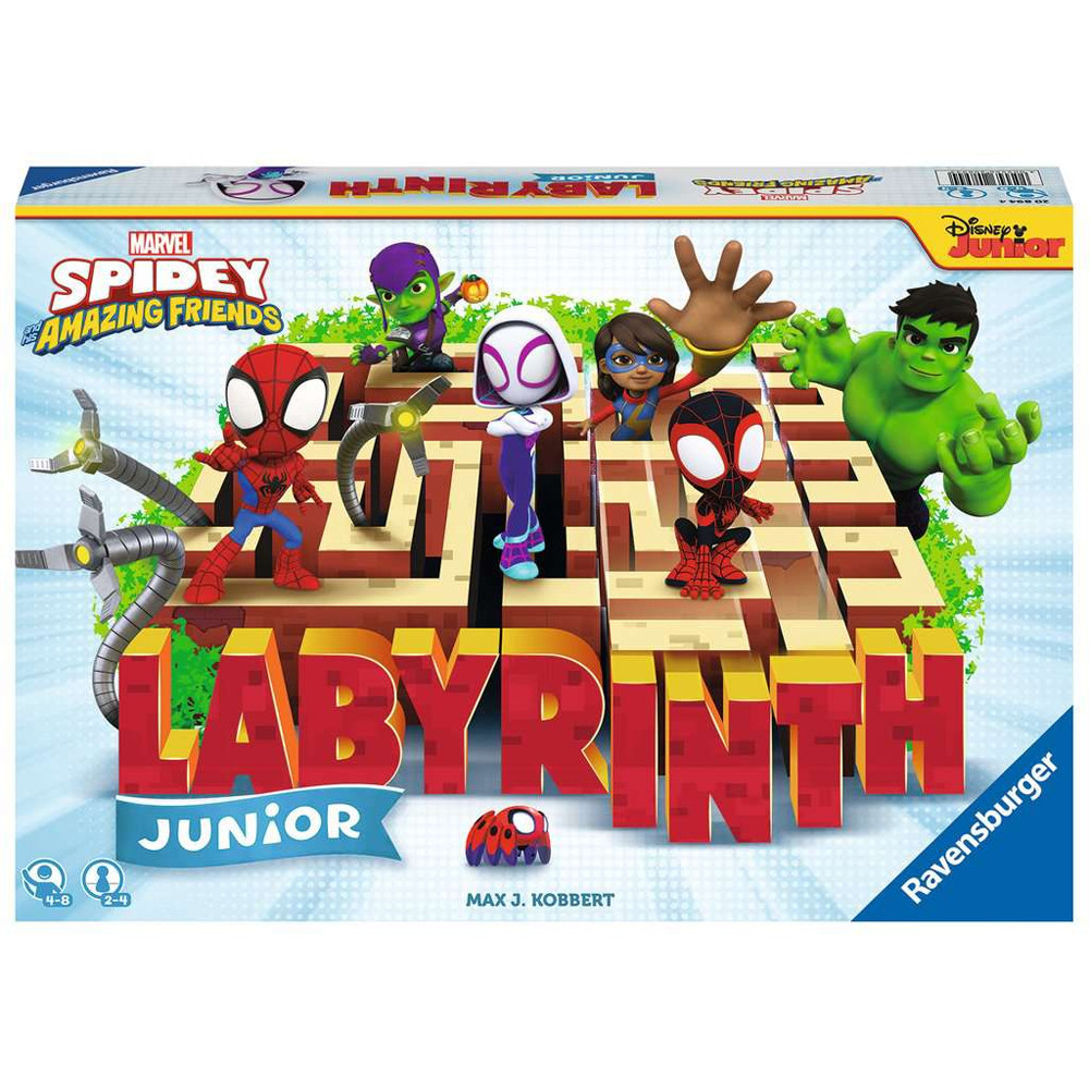 Disney Junior Marvel Spider-Man Spidey Amazing Friends - Set of 5 Wood  Puzzles with Storage Box for Kids - Ages 4 and Up