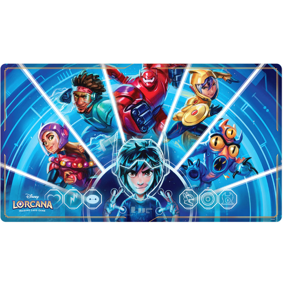 Lorcana Playmat: Archazia's Island - Big Hero 6
