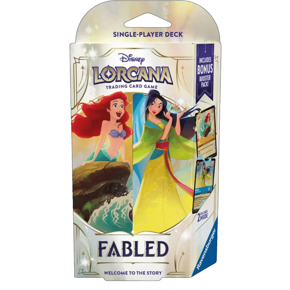 Lorcana TCG: Fabled - Single-Player Deck (Amber & Sapphire) (Preorder)
