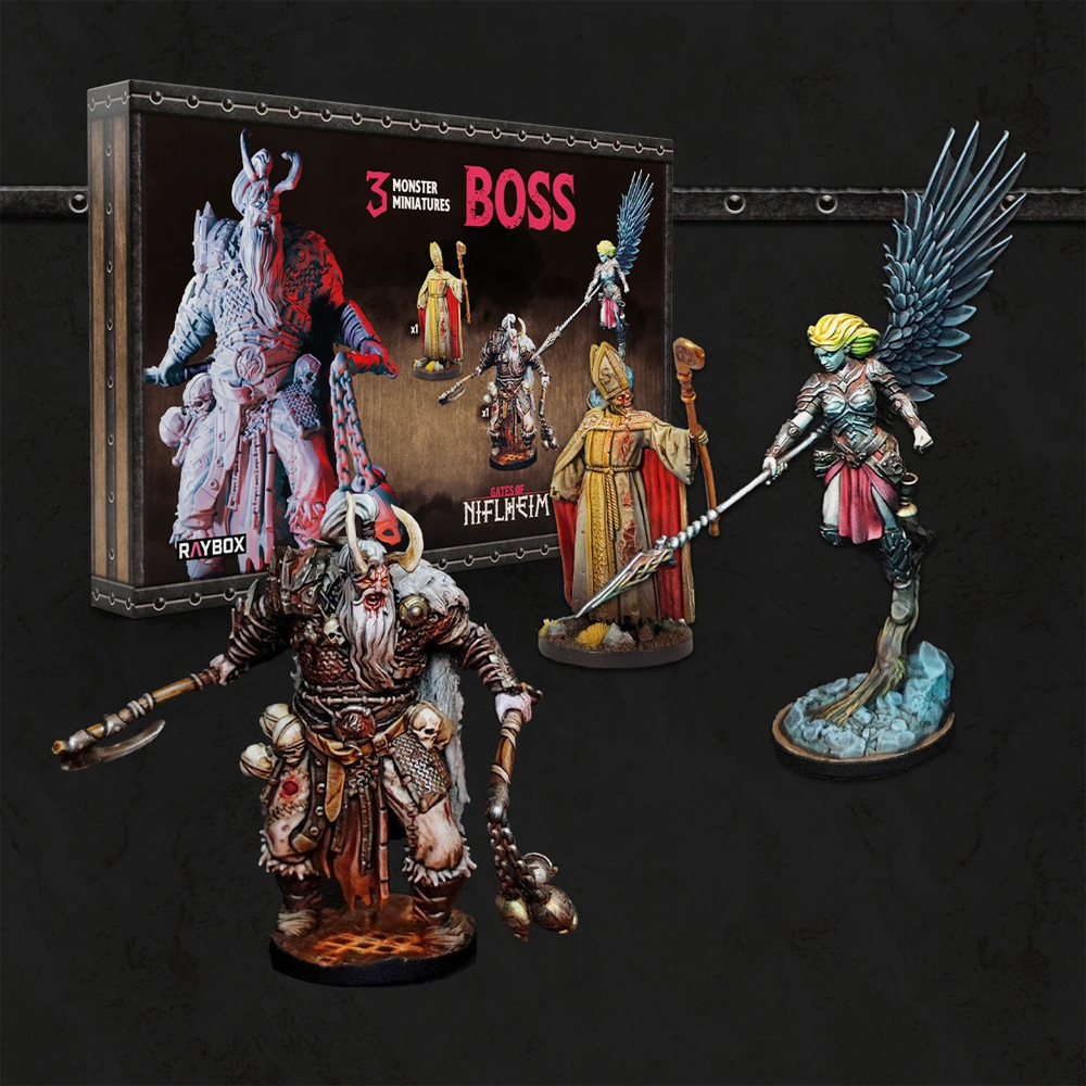 Gates of Niflheim: Boss Miniatures Set