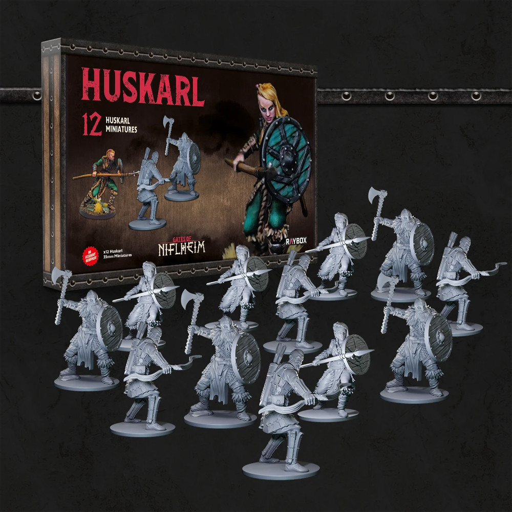 Gates of Niflheim: Huskarl Miniatures Set