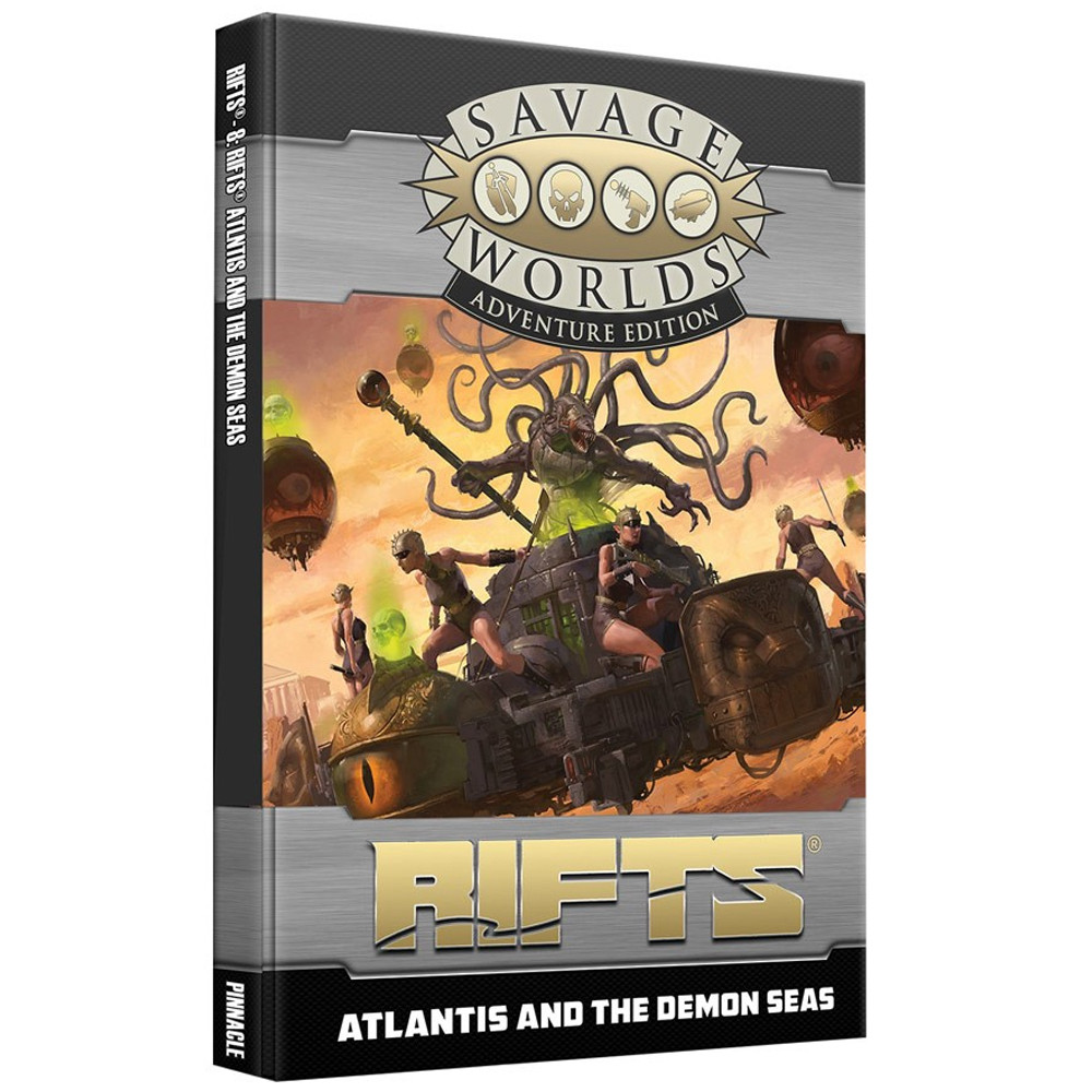 Rifts for Savage Worlds RPG: Atlantis & the Demon Seas