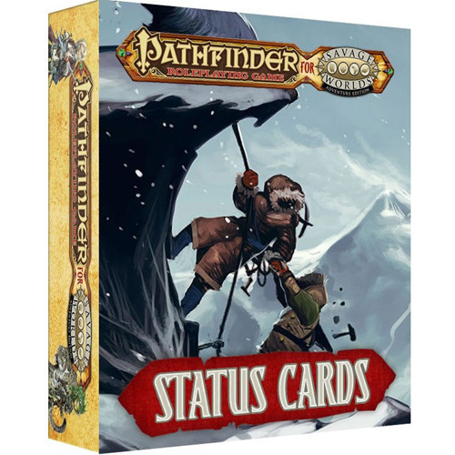 Pathfinder for Savage Worlds RPG: Status Cards
