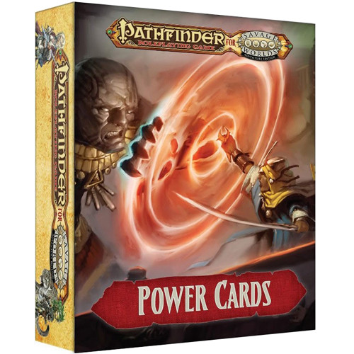 Pathfinder for Savage Worlds RPG: Power Cards