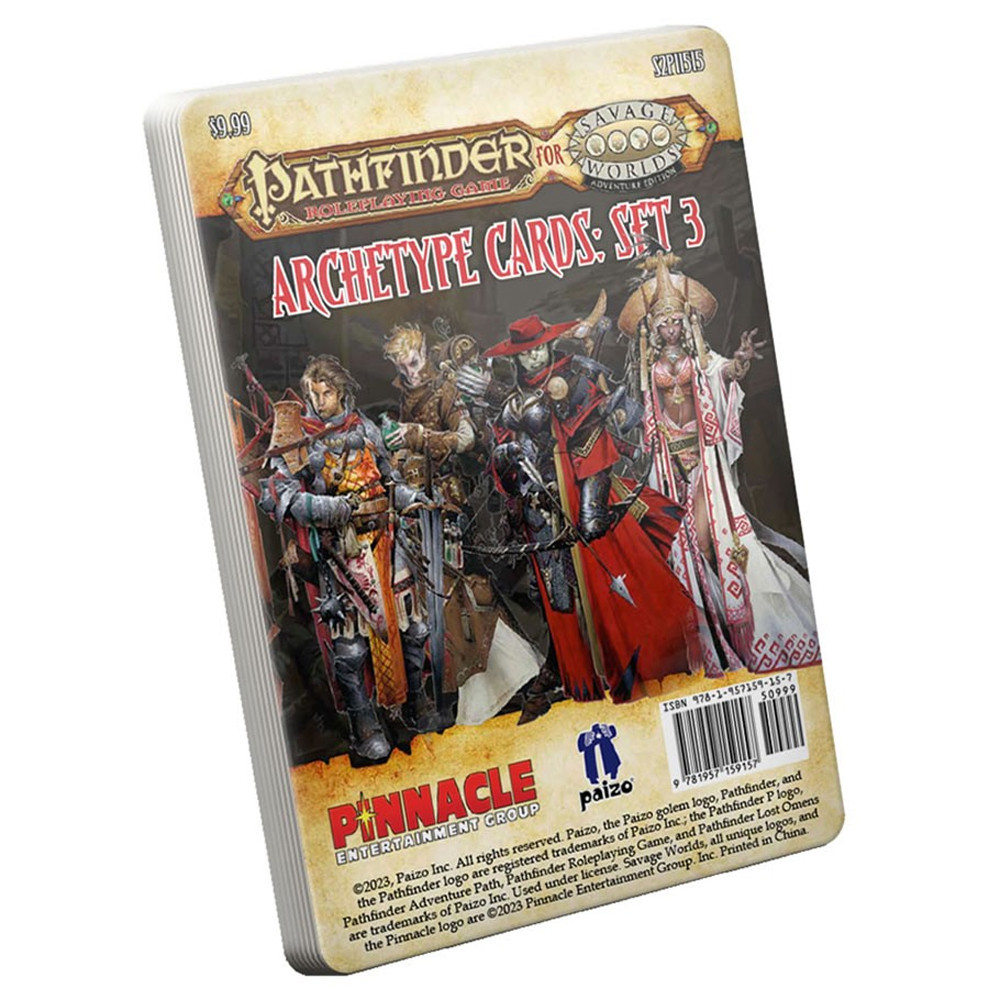 Pathfinder for Savage Worlds RPG: Archetype Set 3 | Roleplaying Games |  Miniature Market
