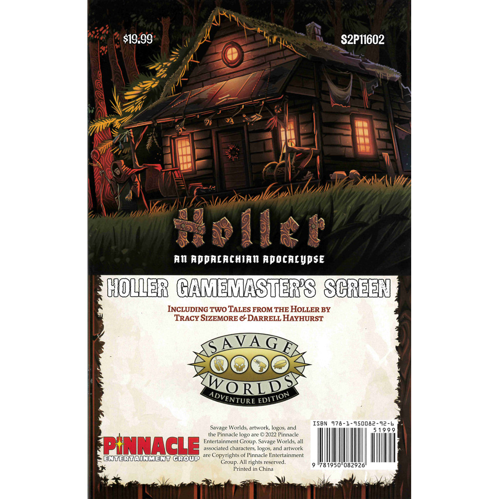 Holler RPG: An Appalachian Apocalypse - Gamemasters Screen & Adventure