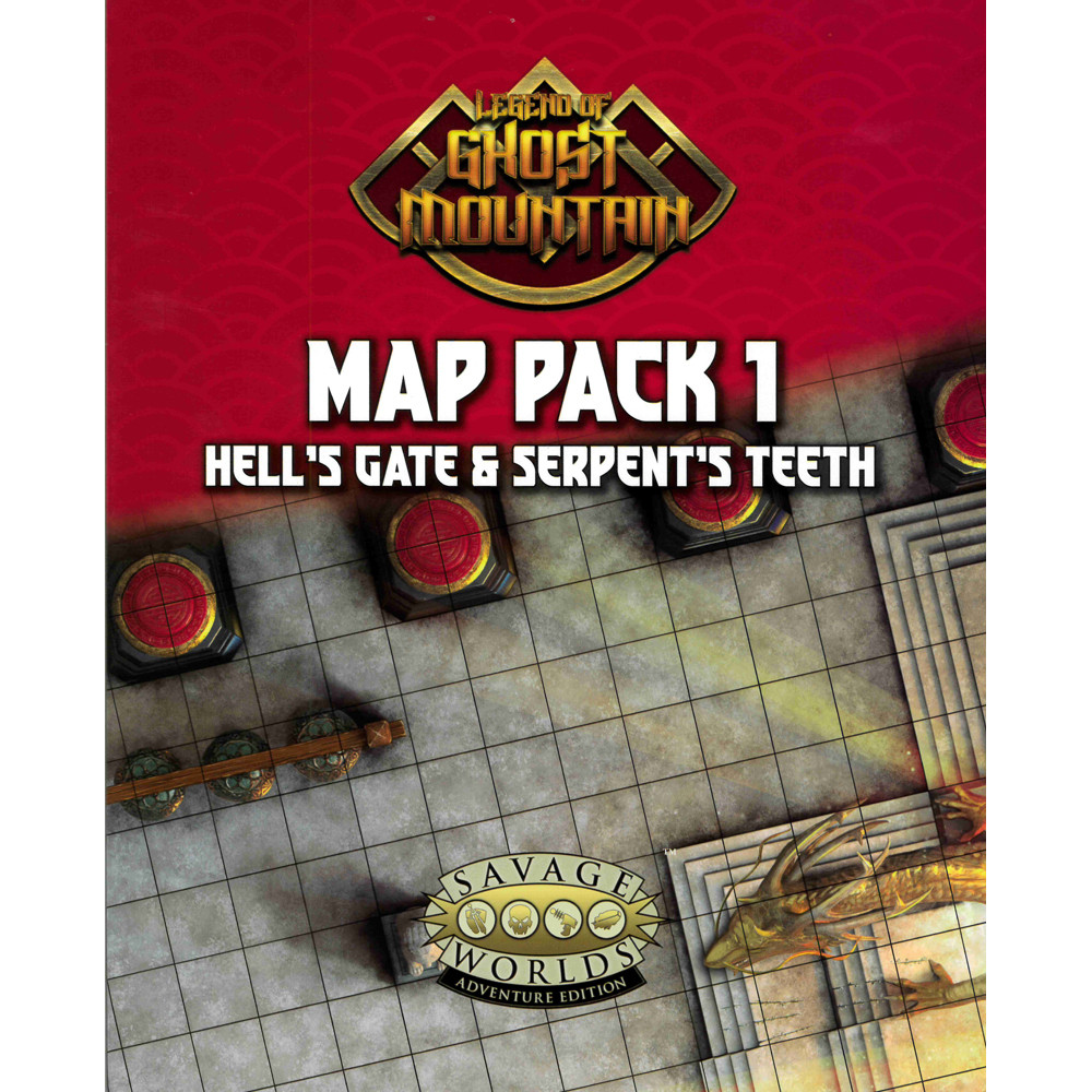 Savage Worlds RPG: Legend of Ghost Mountain - Map Pack #1