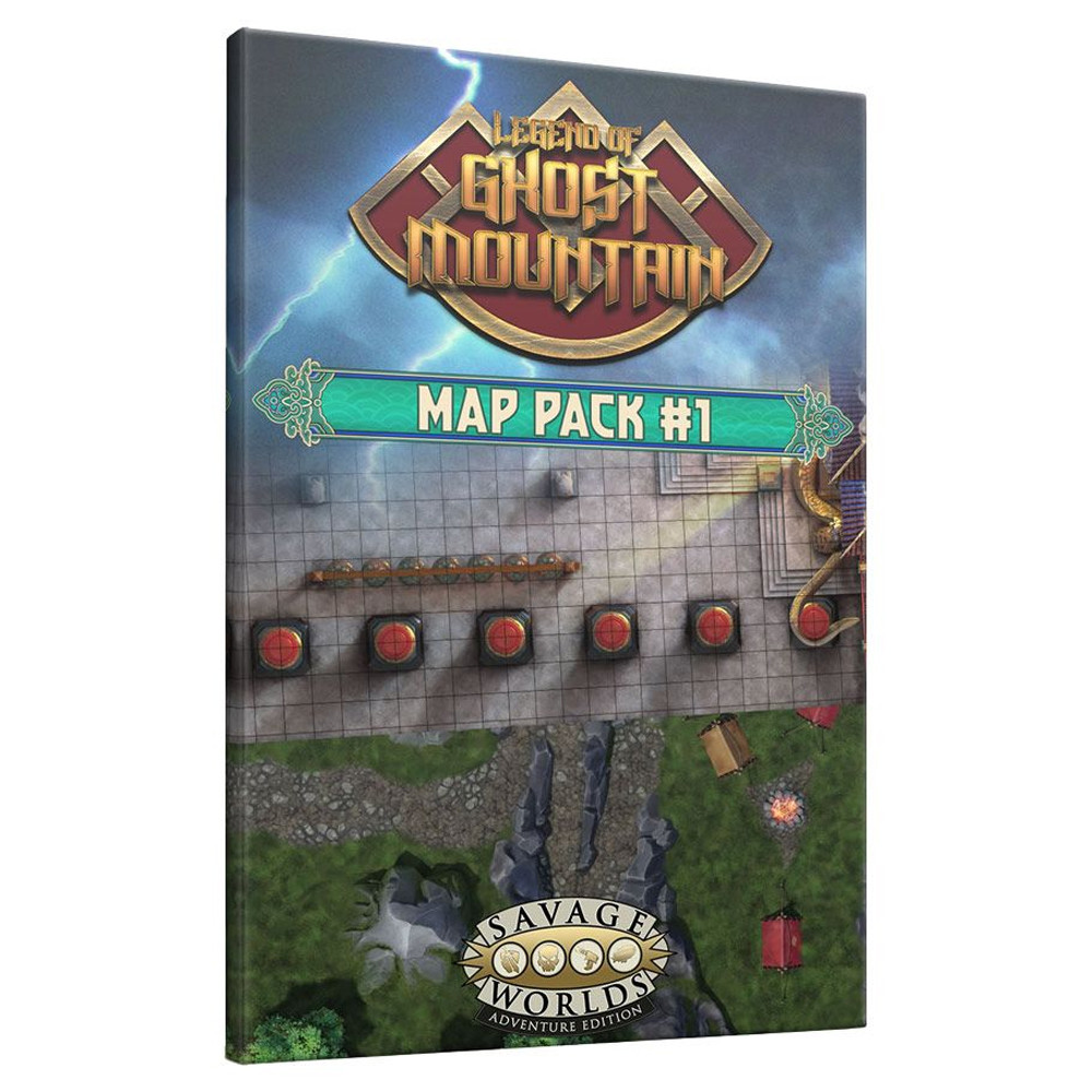 Savage Worlds RPG: Legend of Ghost Mountain - Map Pack #1 (Preorder)
