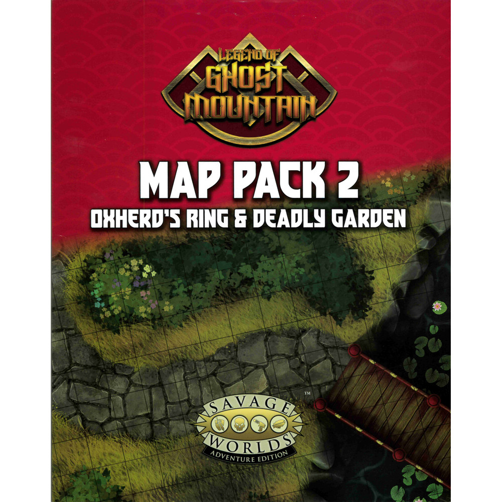 Savage Worlds RPG: Legend of Ghost Mountain - Map Pack #2