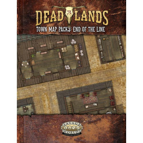 Deadlands RPG: Map Pack 3 - End of the Line