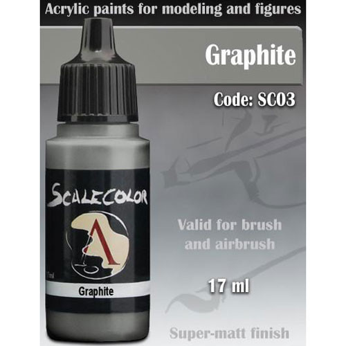 Scale Color Paint: Graphite (17ml)