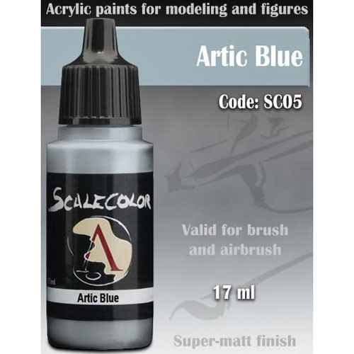 Scale Color Paint: Artic Blue (17ml)