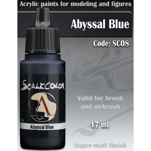 Scale Color Paint: Abyssal Blue (17ml)