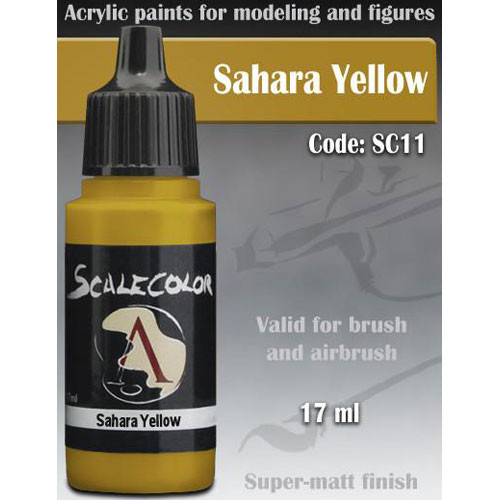 Scale Color Paint: Sahara Yellow (17ml)