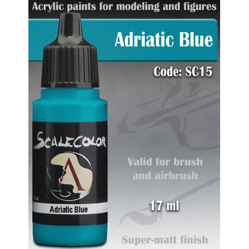 Scale Color Paint: Adriatic Blue (17ml)