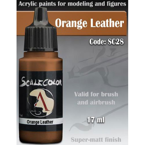 Scale Color Paint: Orange Leather (17ml)