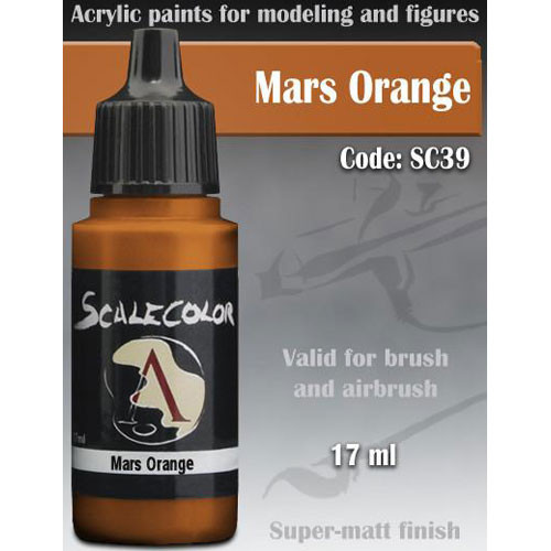 Scale Color Paint: Mars Orange (17ml)