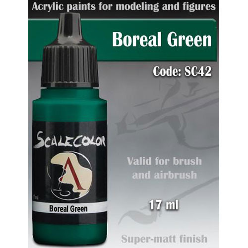 Scale Color Paint: Boreal Tree Green (17ml)