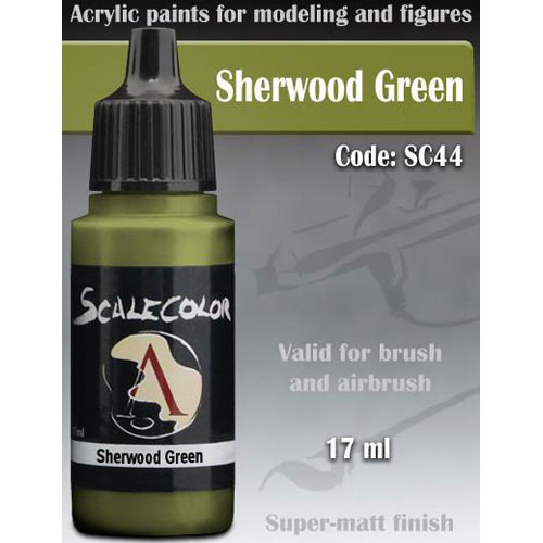 Scale Color Paint: Sherwood Green (17ml)