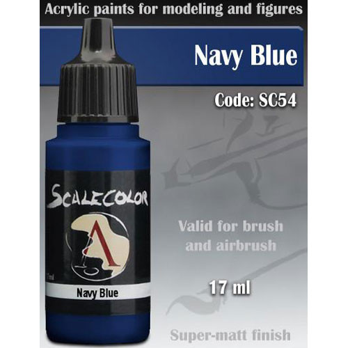 Scale Color Paint: Navy Blue (17ml)