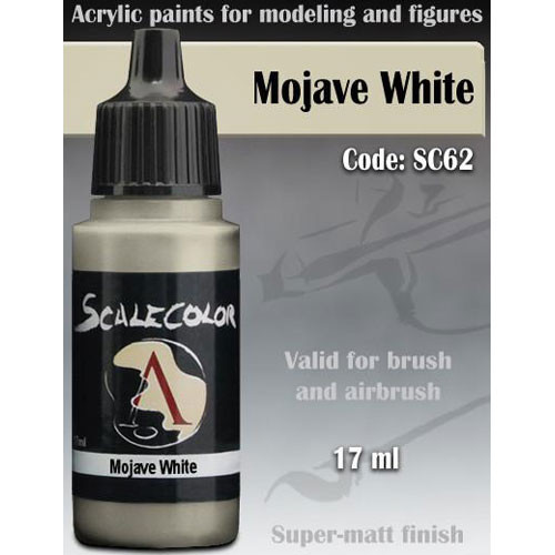 Scale Color Paint: Mojave White (17ml)