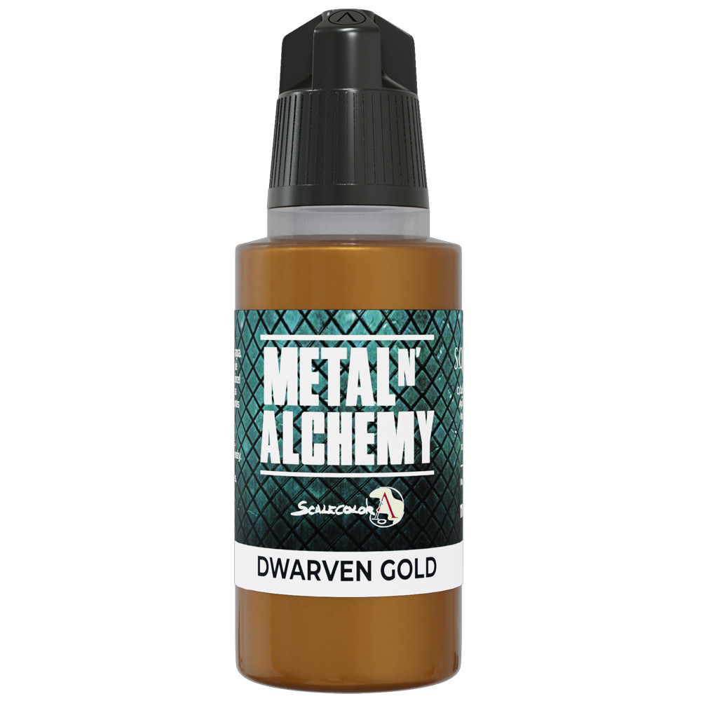 Metal & Alchemy Paint: Dwarven Gold (17ml)