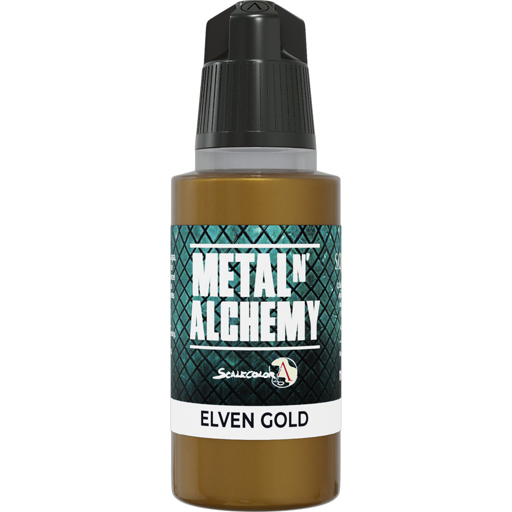 Metal & Alchemy Paint: Elven Gold (17ml)