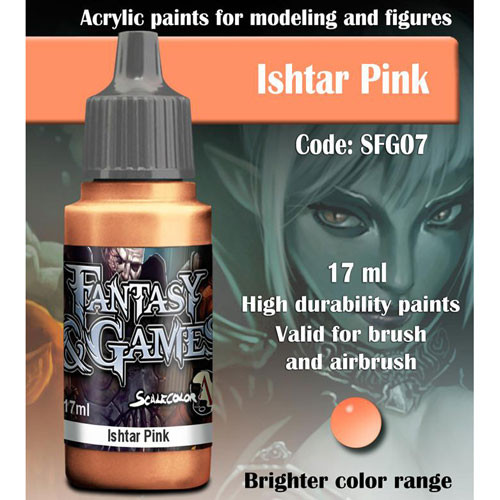 Fantasy & Games Paint: Ishtar Pink (17ml)