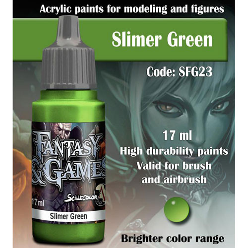 Fantasy & Games Paint: Slimer Green (17ml)