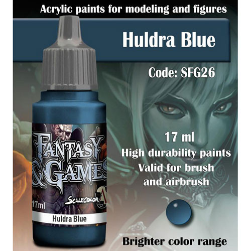 Fantasy & Games Paint: Huldra Blue (17ml)