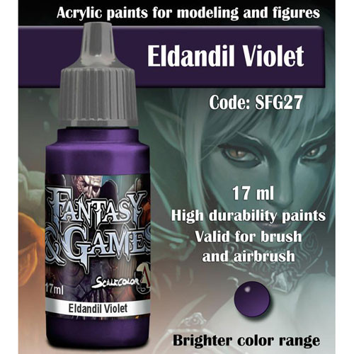 Fantasy & Games Paint: Eldandil Violet (17ml)