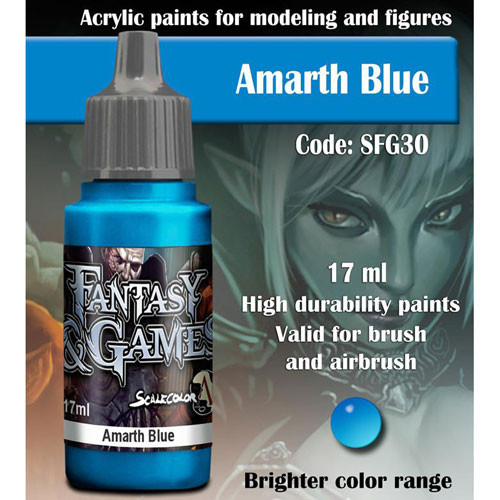 Fantasy & Games Paint: Amarth Blue (17ml)