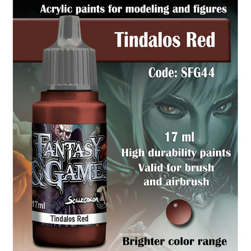 Fantasy & Games Paint: Tindalos Red (17ml)