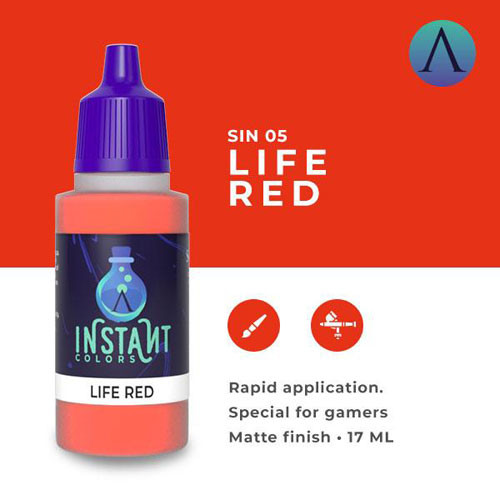 Scale Instant Color: Life Red