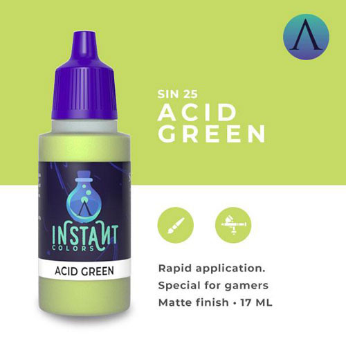 Scale Instant Color: Acid Green