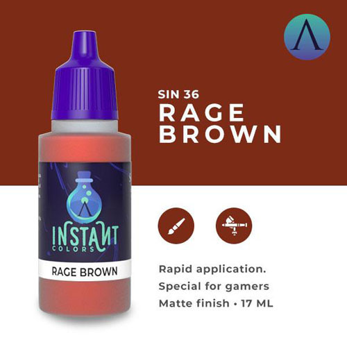 Scale Instant Color: Rage Brown