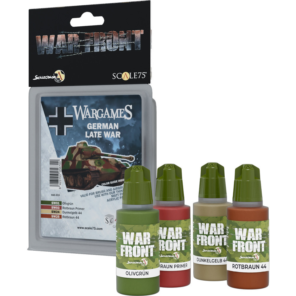 War Front Paint Set: German Late War