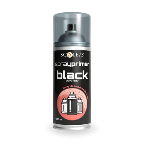 Scale Color Aerosol Primer: Black (400ml)