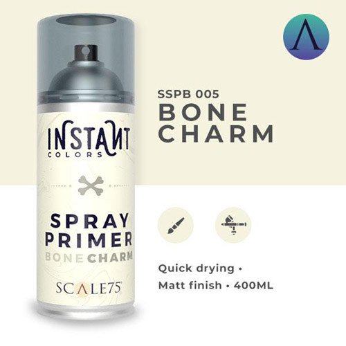 Scale Instant Color Aerosol Primer: Bone Charm (400ml)