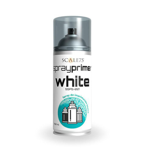 Scale Color Aerosol Primer: White (150ml)