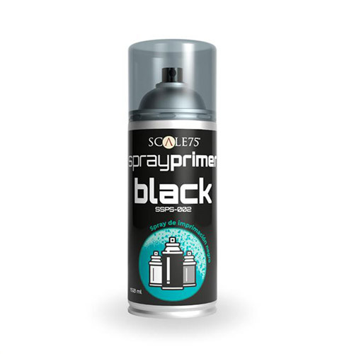 Scale Color Aerosol Primer: Black (150ml)