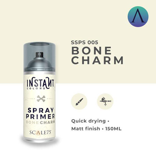 Scale Instant Color Aerosol Primer: Bone Charm (150ml)