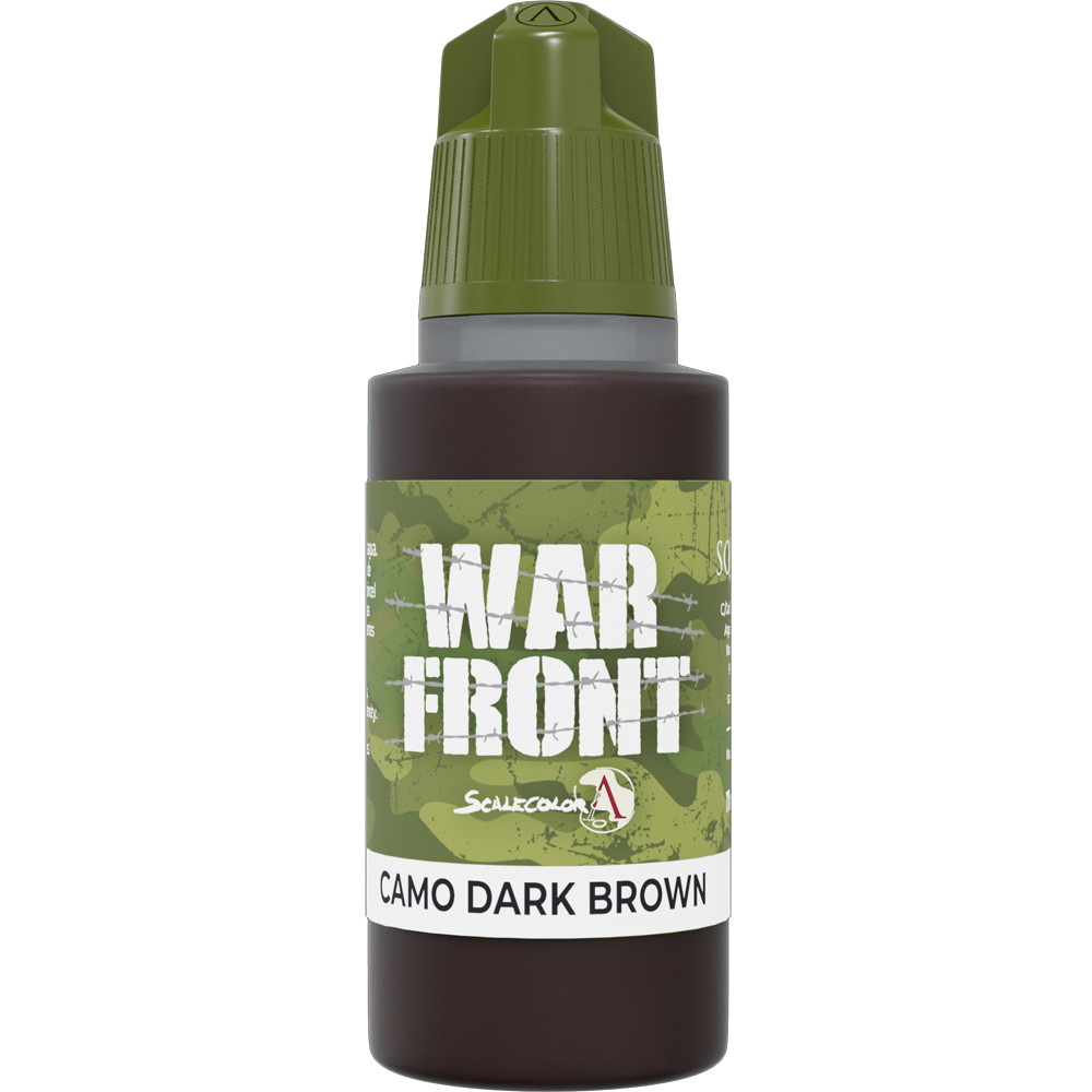 War Front Paint: Camo Dark Brown (17ml)