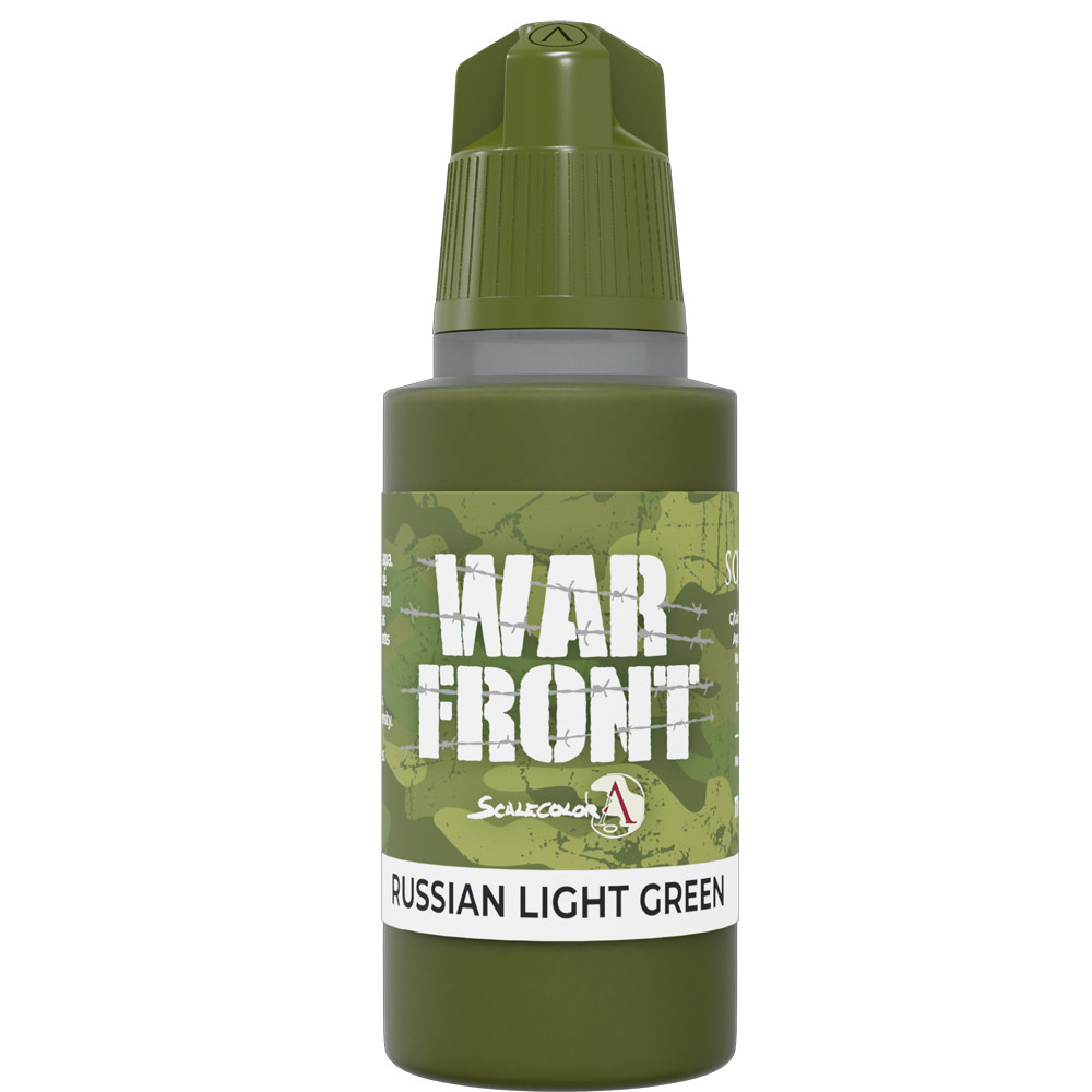 War Front Paint: Russian Light Green (17ml)