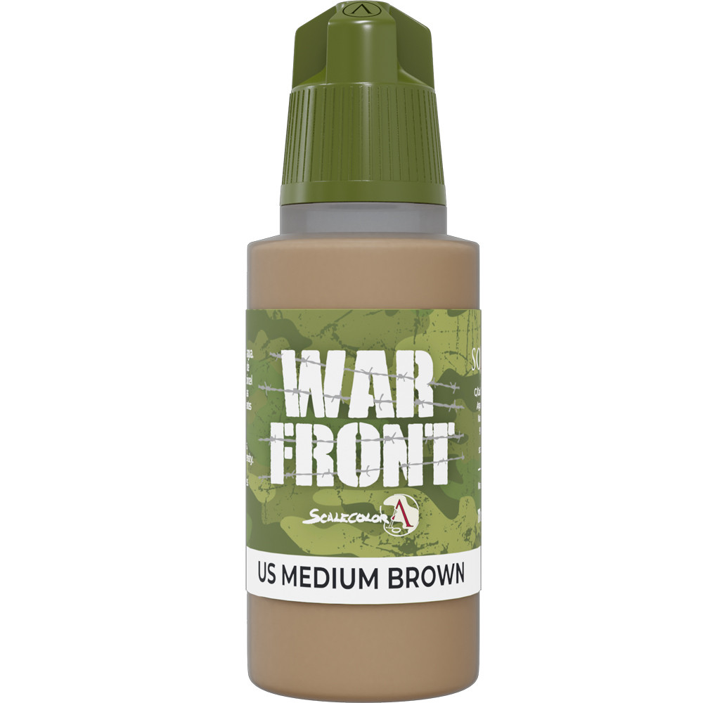 War Front Paint: US Medium Brown (17ml)