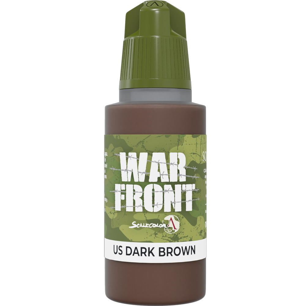 War Front Paint: US Dark Brown (17ml)