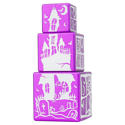 Sirius d6 Dice Set: Haunted House Halloween Stackables (3)