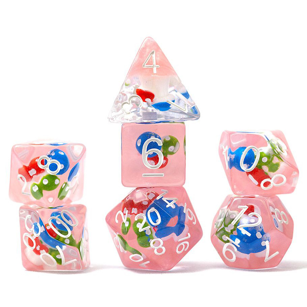 Sirius RPG Dice Set: Magic Mushroom (7)