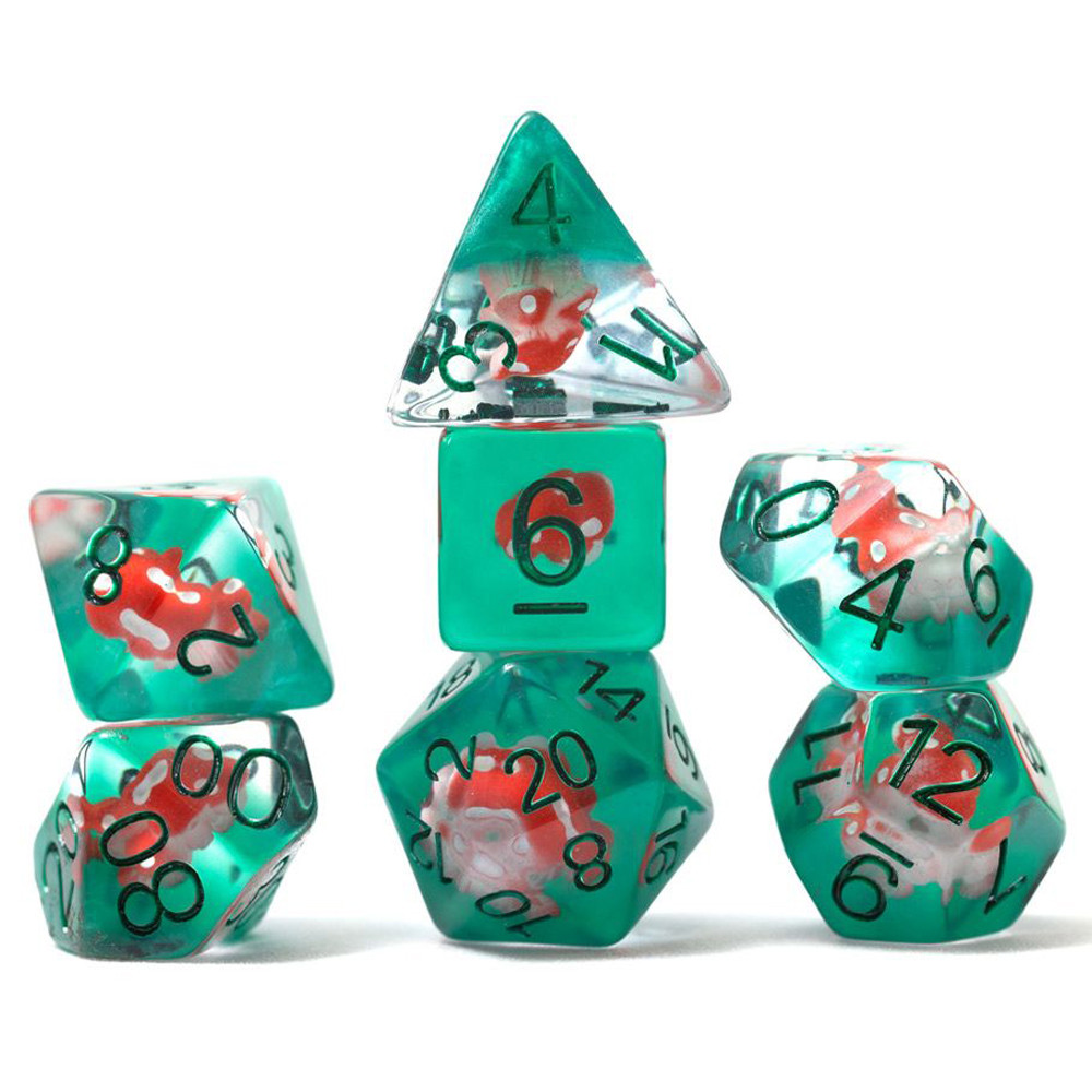 Sirius RPG Dice Set: Power Mushroom (7)